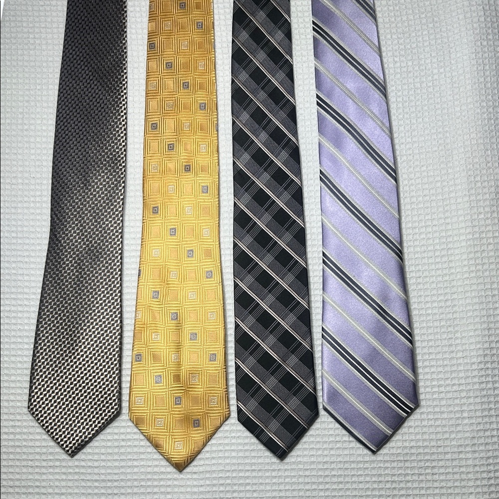 MICHAEL Michael Kors Men's Tie Collection - Black, Gold, Gray, Lavender